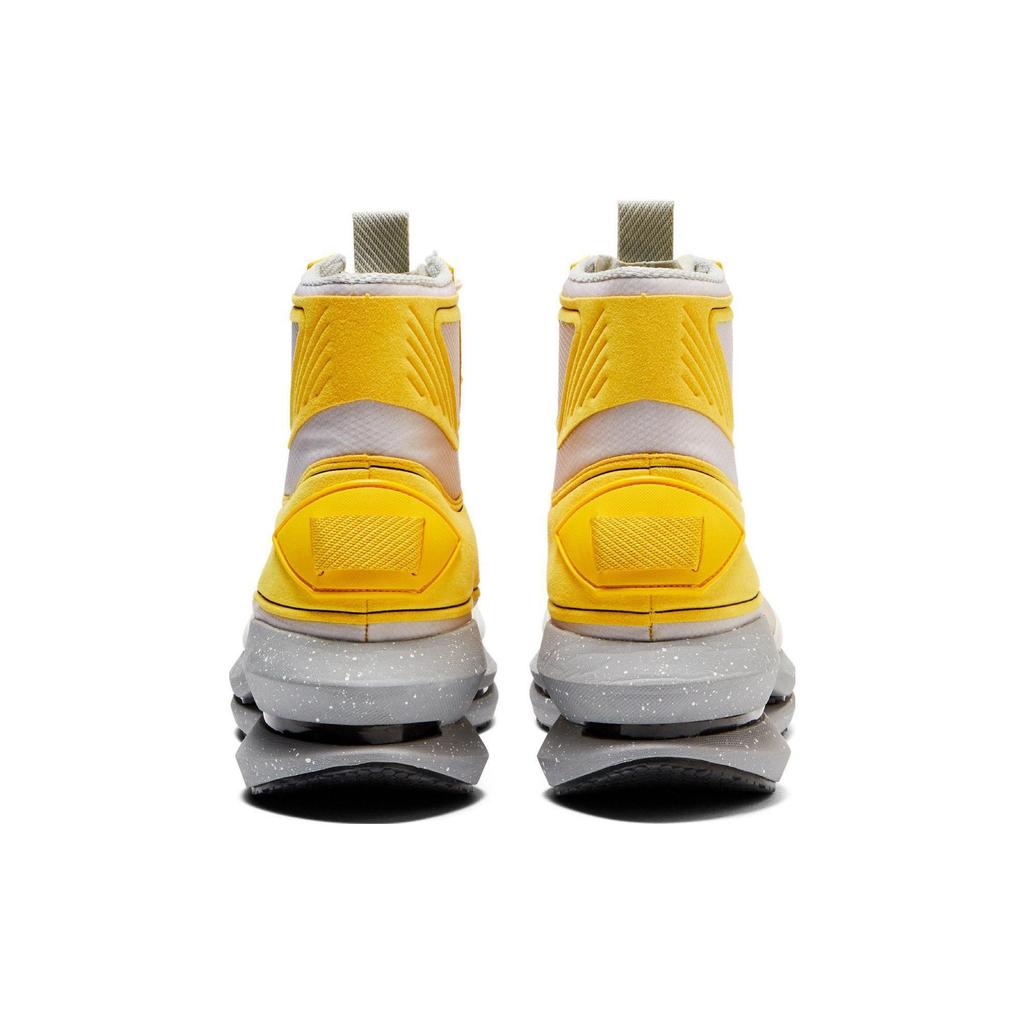 ONITSUKA TIGER Runger Series Leather Round Toe Lace-Up High-Top Casual Shoes Unisex Sneaker 1183C150-020