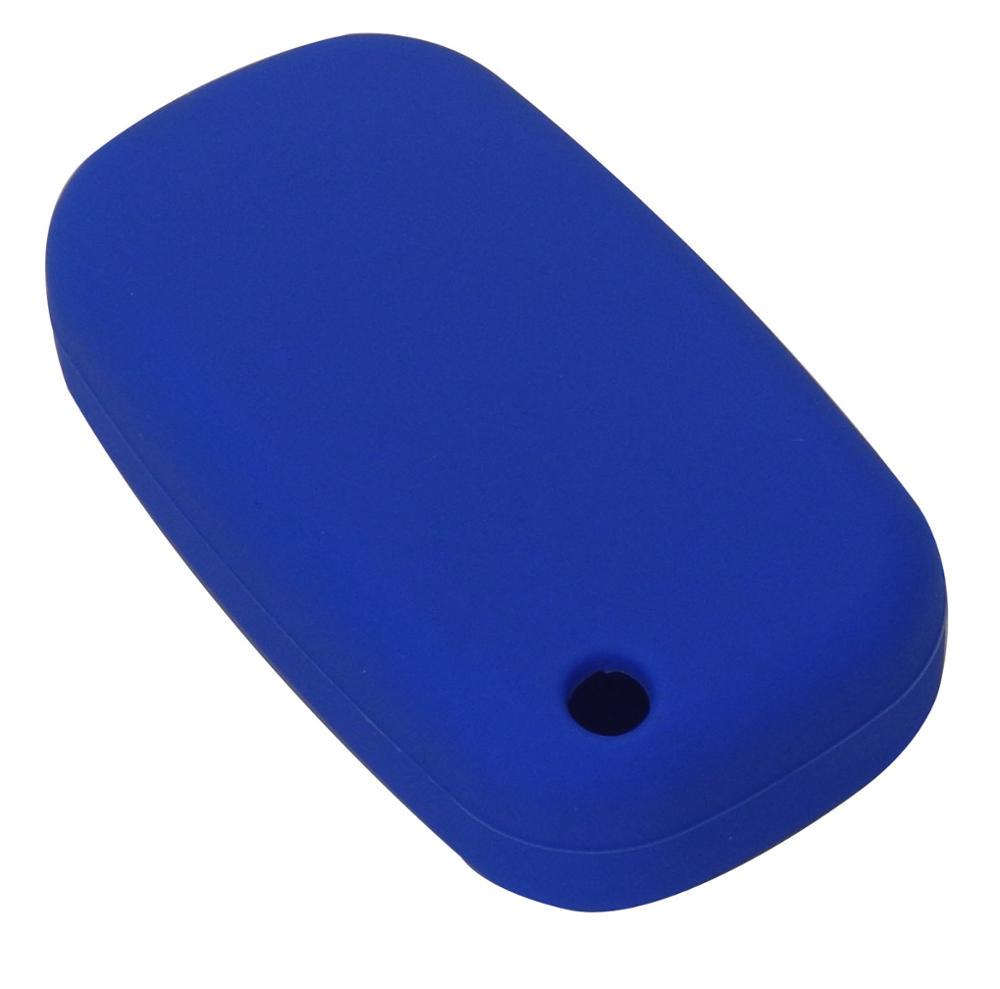Jingyuqin 3 Buttons Silicone Car Key Case Cover For LADA Priora Sedan Sport Kalina Granta Vesta X-Ray XRay For Renault