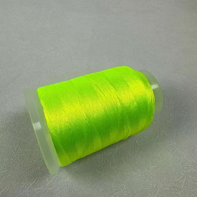 Vibrant Ice Silk Tassel Thread: 51 Colors for DIY Bracelets & Necklaces