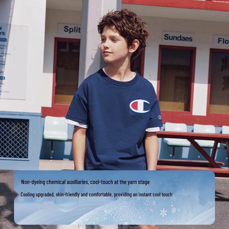 Champion Kids Cool-Feel Short Sleeve T-Shirt