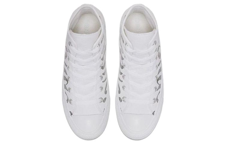 Women's Sneakers Converse Chuck Taylor All Star Iridescent Star High Top White Women's