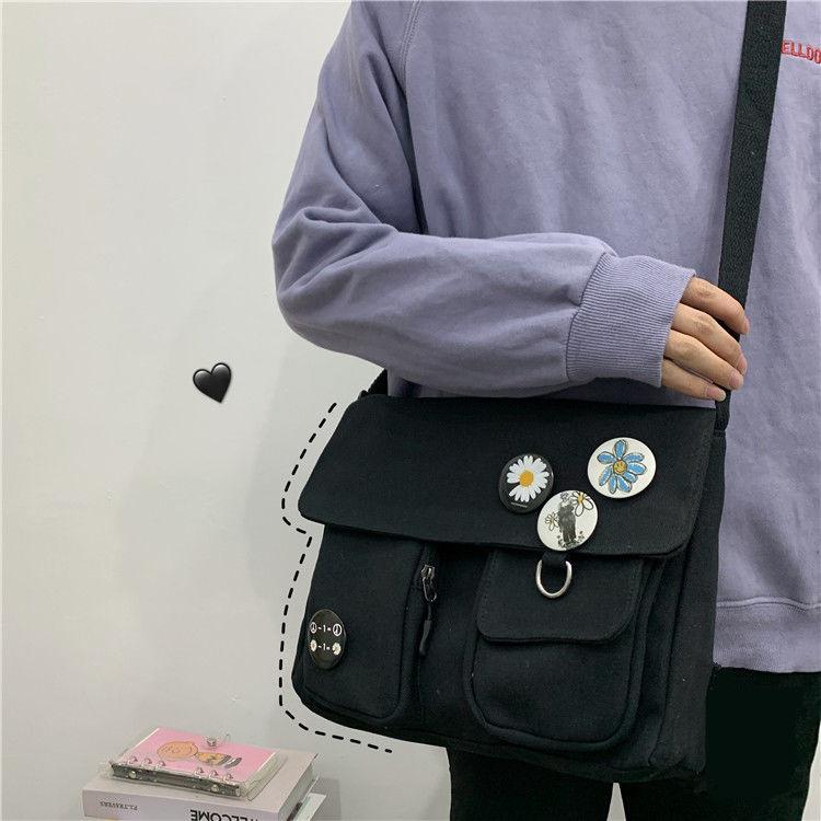 Nylon Waterproof Canvas Handbags Shoulder Bag Youth Women Large Capacity Tote Messenger Bag for Girls School Bags Satchel Bolsas