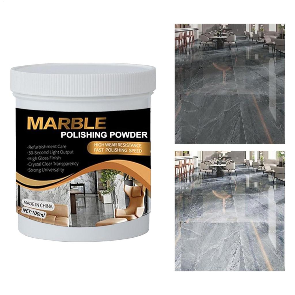 Granite Polishs 100ml Polerka do blatów kamiennych Środek do czyszczenia marmuru Głębokie czyszczenie Renowator Materiały polerskie do porcelainowego zlewu prysznicowego