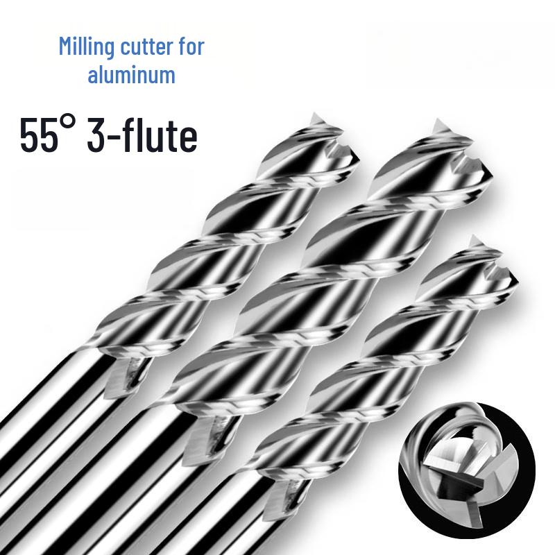 Jun Ding Ying High-Gloss Aluminum Milling Cutter
