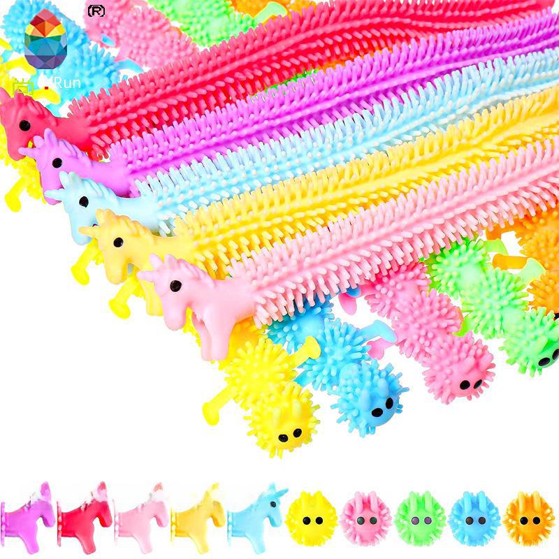 Lala Le Decompression Unicorn TPR Rubber Noodles Bracelet Toys
