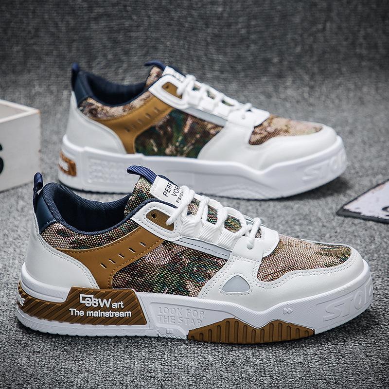 

Весна 2025 нова платформа чоловічі кеди студентські трендові корейська версія модне чоловіче взуття спортивне повсякденне взуття 44