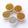 Premium 2.0mm Gold and Silver Glass Round Beads for DIY Jewelry Making