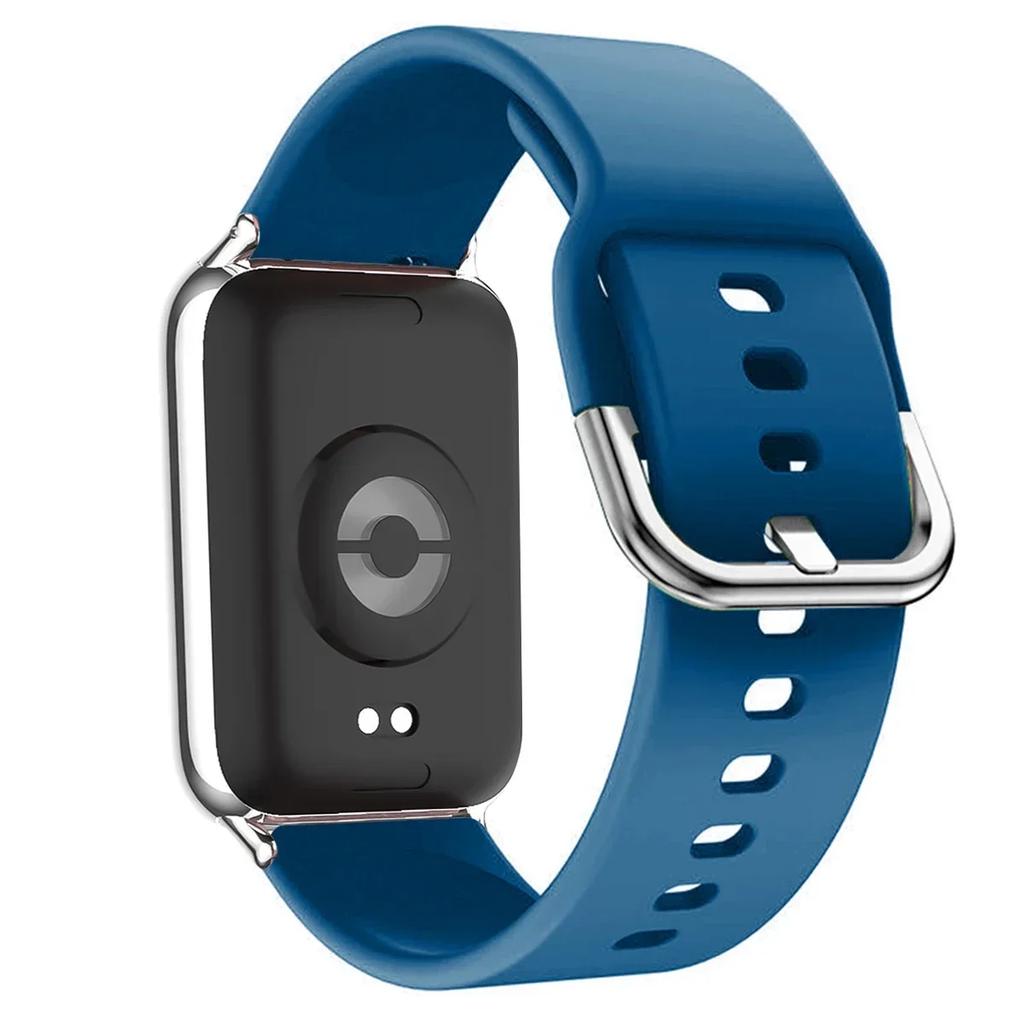 Silicone Strap For Redmi Watch 4 5 6 Replacement Women Men Sport Smart Watch WristBand Bracelet For Xiaomi Mi Band 9/8Pro Band