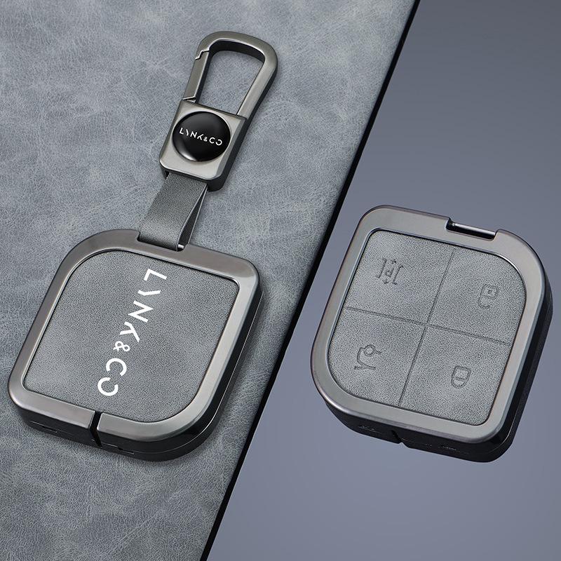 Lynk & Co 08 Key Case for 23-25 Models - Metal Protective Shell for Men's New Energy Cars