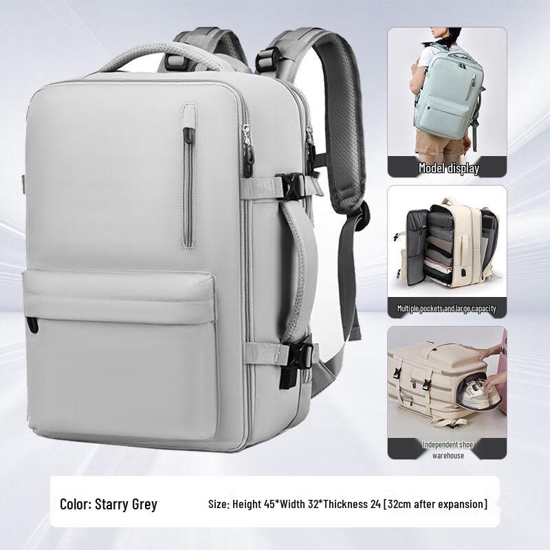 Zuoyou Lightweight Waterproof Laptop Travel Backpack