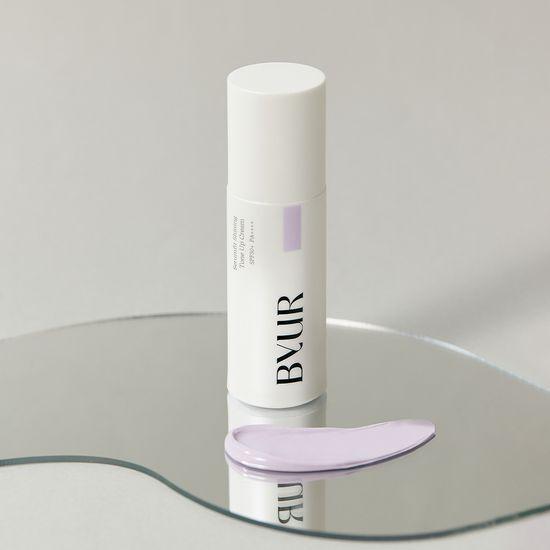 By Your Serum Fit Shining Tone-Up Cream 40g (Pink Beige/Lavender)