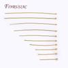 50 Pcs/lot 18K Gold Plated Silver Plated Brass Ball Head Pins For Jewelry Making,Multi Size Ball Head Pin For DIY Earrings