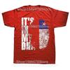 Funny Vintage It's In My DNA Chilean Cool Chile Flag T-shirt Men Women Hip Hop Oversized T Shirt 100% Cotton Comfort T-shirts