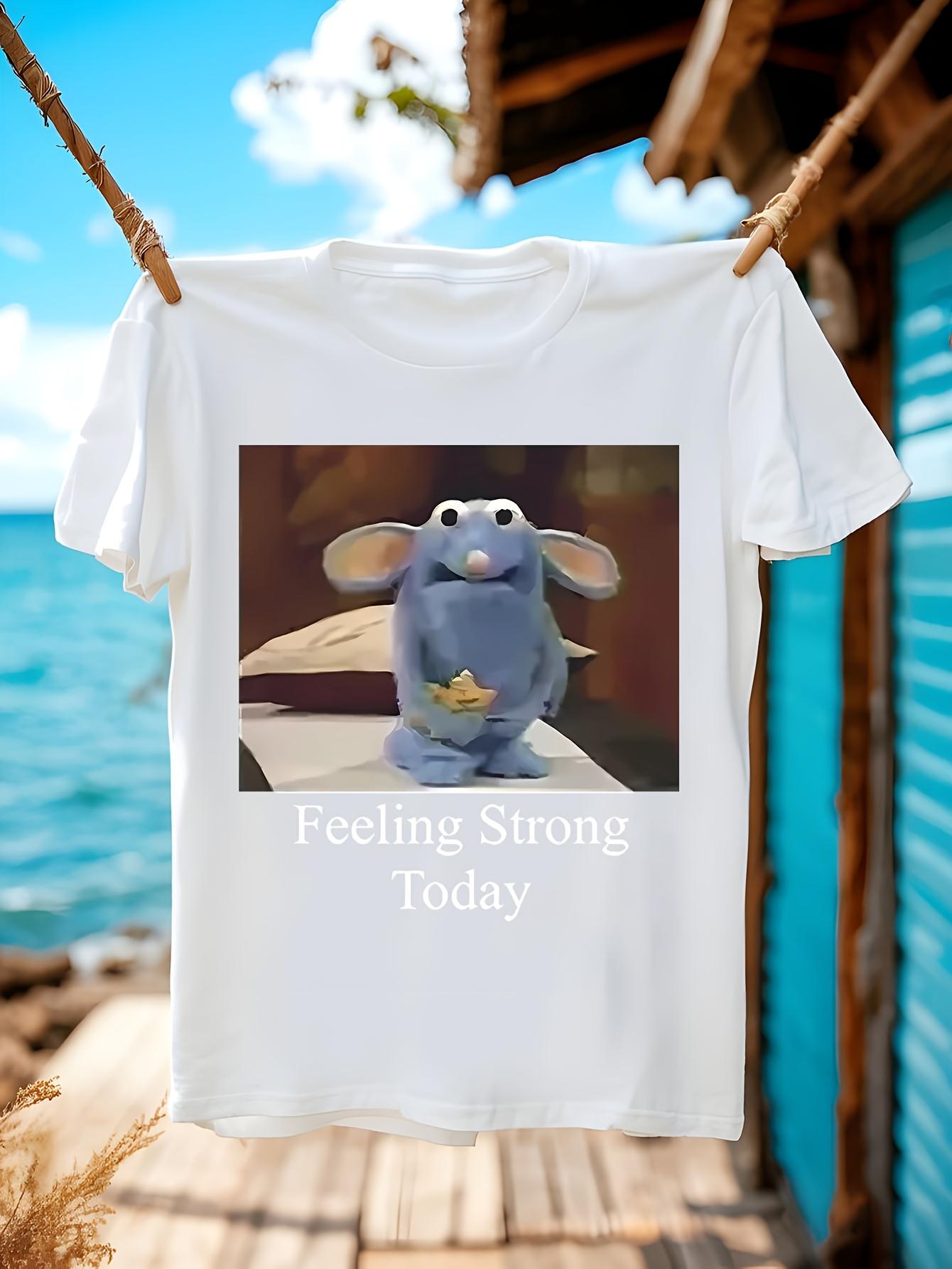 Funny Tshirt Funny Tutter Mouse Graphic Tshirt - Feeling ... M