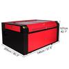 130W CO2 Laser Engraver Cutter Machine w/Glass Tube USB/U-Disk for Wood