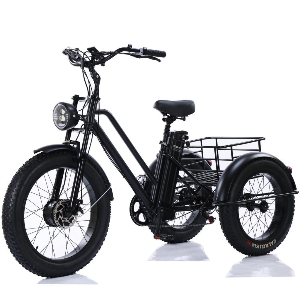 Electric Assist Tricycle for Cross-border E-commerce Delivery