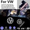 For Logo VW R Line GTI Touareg 7P Golf 5 6 7 Jetta MK5 MK6 MK7 Passat B6 B7 B8 B9 LED Car Door Light Projector Lamp CWS1
