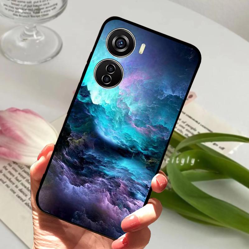 For ZTE Blade V41 Vita Case 2023 Silicone Shockproof Soft TPU Phone Cover For ZTE Blade V40 Design 8046 Funda 8140N Capa Cartoon