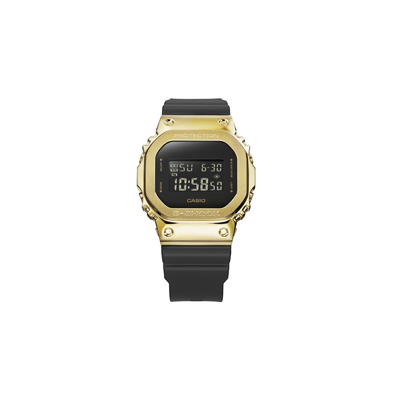 

Casio retro classic small square waterproof movement quartz movement resin strap Japanese and Korean watch men s watch gold dial GM-5600G-9PR золотой