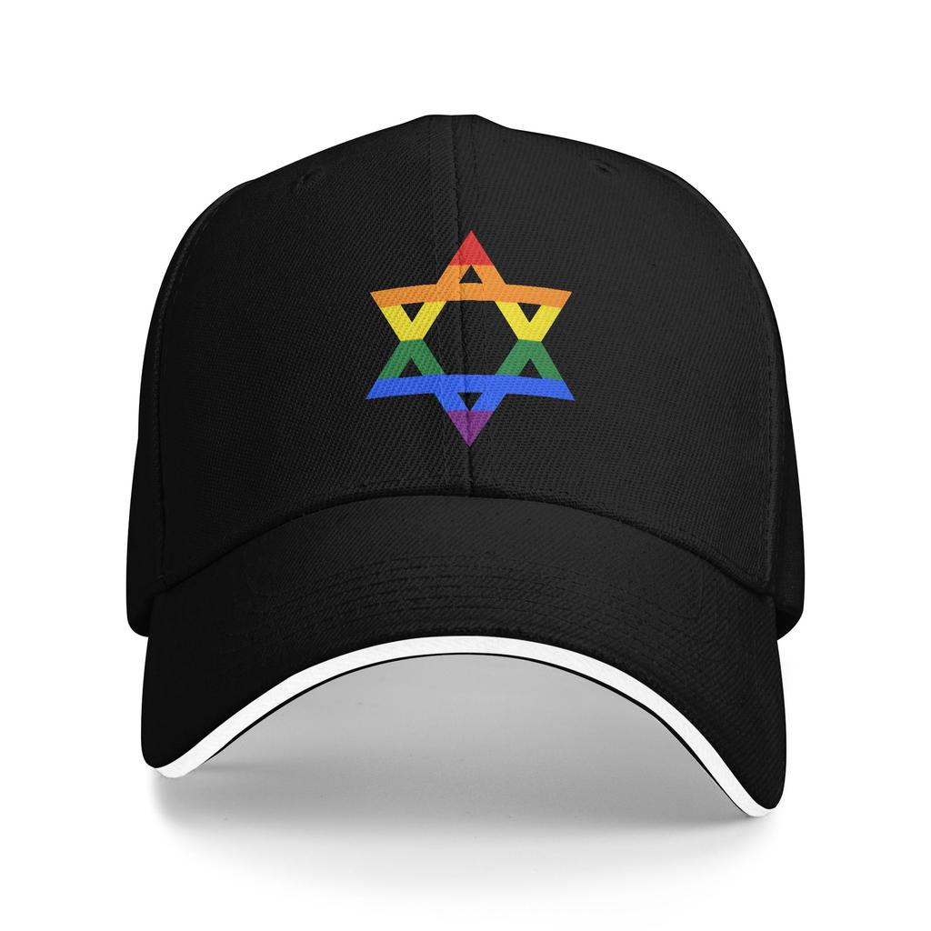 Custom Fashion Unisex Israel Flag Baseball Cap Adult  Adjustable Dad Hat Unisex Women Hip Hop Snapback Caps