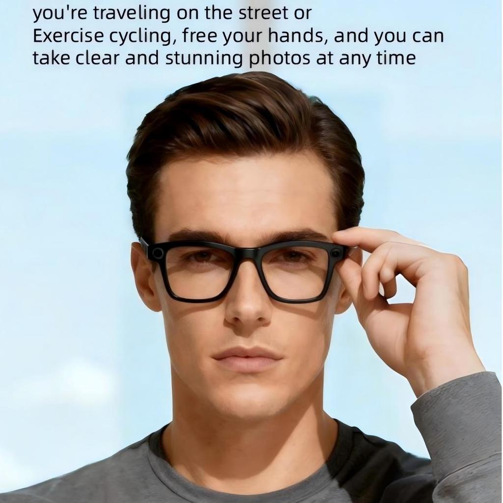 Multifunctional 2026 New 800W HD Camera AI Smart Glasses 4K Photo 1080P Video Record AI Translation Call Waterproof Translation Sunglasses Men Women