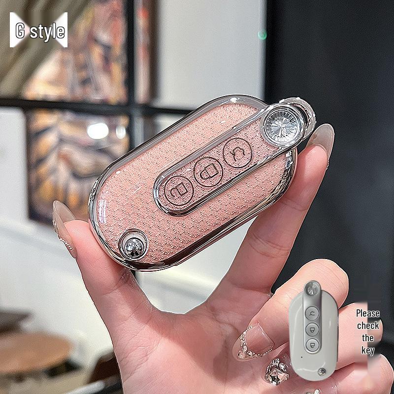 

2022 Wuling Hongguang MiniEV Key Case - Mini Macaron GAMEBOY Shell Buckle Bag