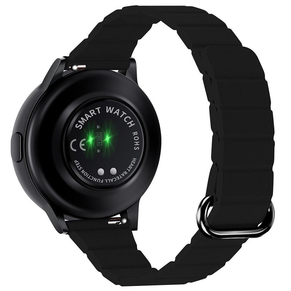 22mm Slim Magnetic Strap for Huawei Watch GT 6/5/5 Pro/4 46mm Microfiber Leather Watch Band Reverse Buckle Design