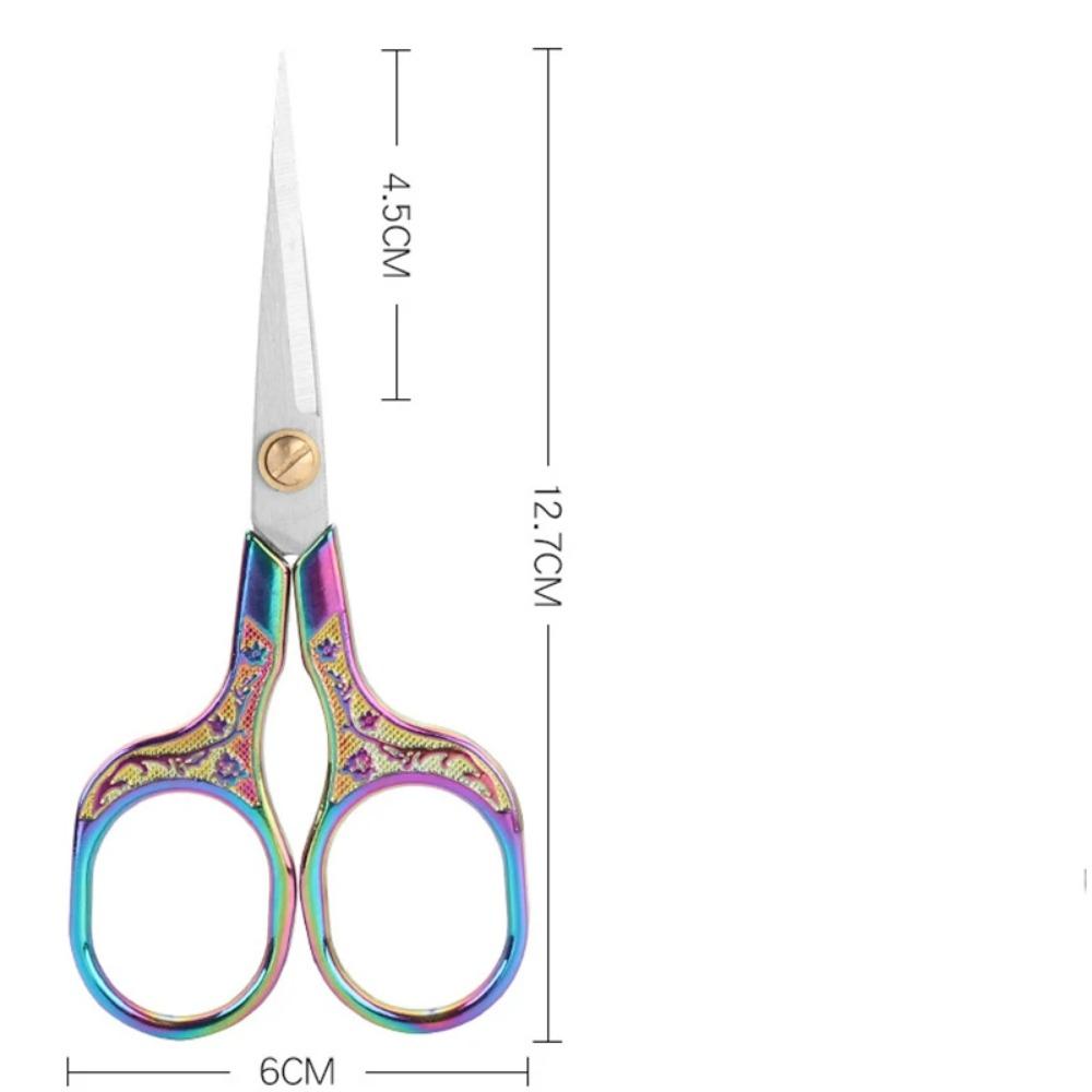Retro Nähen Hand Schere Edelstahl Haushalt Stickerei Faden Schere Handwerk Werkzeuge Beschneiden Schneider Schere