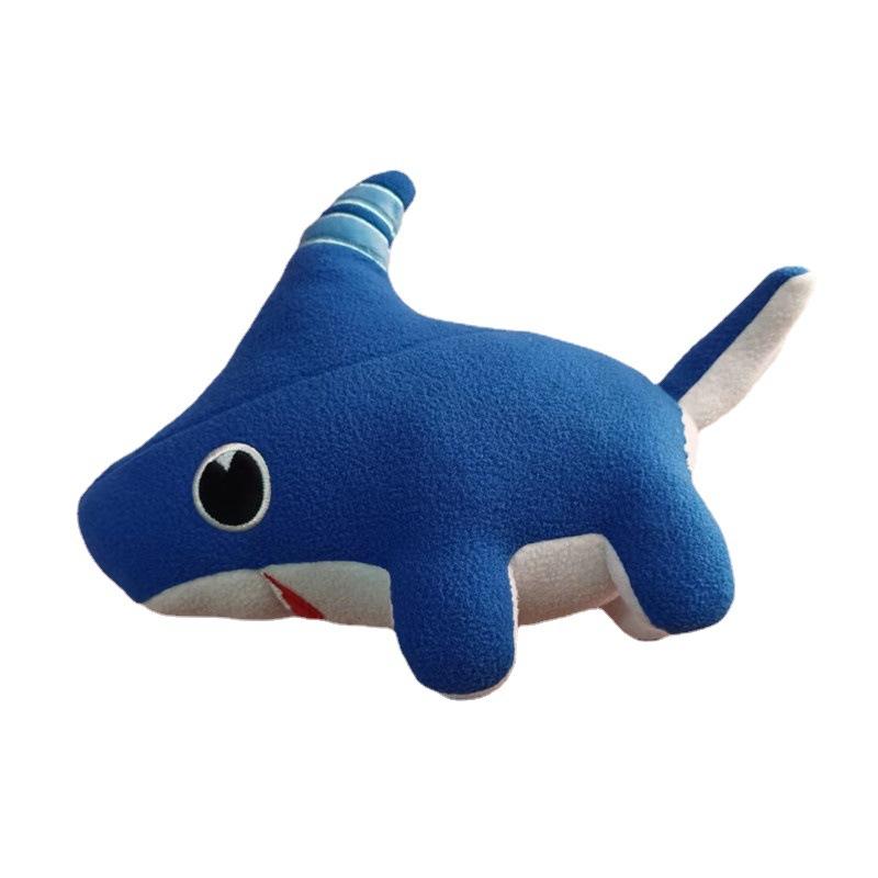 11 Inch Shark Dog Plush Toy Marine Stuffed Animal Blue Shark Cachorro Pelúcia Doll Pillow Plushies Baby Boys Girls Birthday Gift