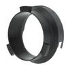 Coffee Powder Ring 51mm Aluminium Alloy Hands Free Dosing Funnel For Delonghi 9 Series 9335 9155 9355 9665 Black