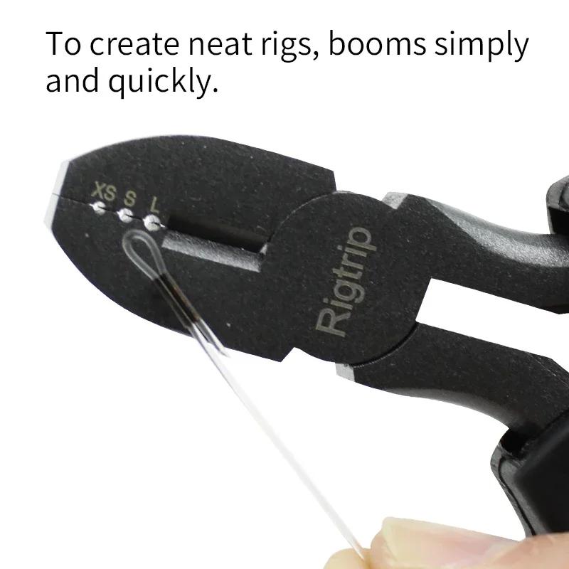 1Set Carp Fishing Tool Crimping Pliers For Neat Chod Rigs And Booms Fit Fluorocarbon Stiff Link Crimps 0.5/0.6/0.7mm Accessories