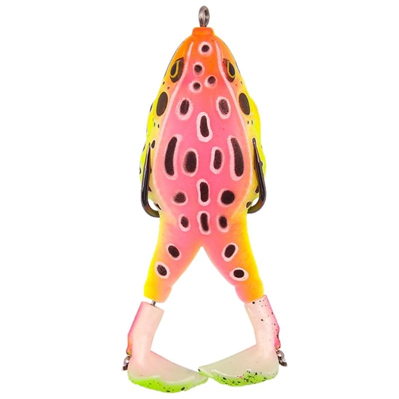 Fishing Baits Frogs Topwater Swimming Lures Realistic Frogs Lures Soft Baits Fishing Lures for Freshwater Saltwater