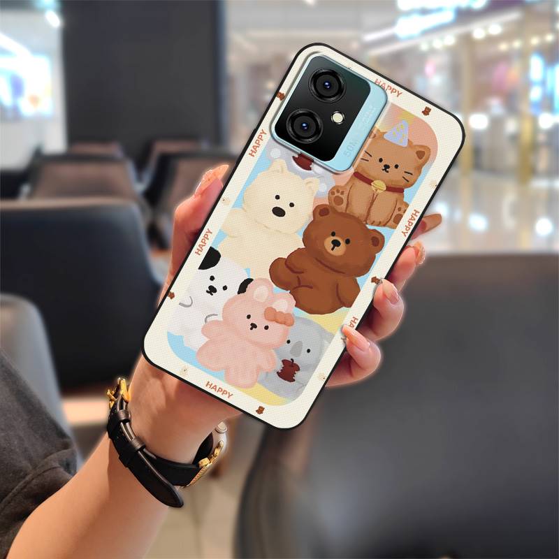 Anti-knock Back Cover Phone Case For Blackview Oscal C70 Phone Pouch Fashion Design Cute TPU Shockproof Soft Case