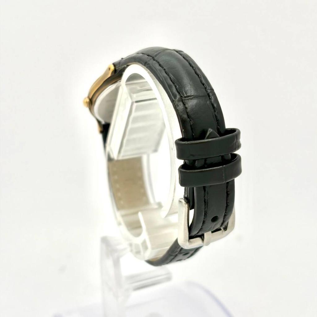 SEIKO AVENUE Roman New Strap [Excellent Condition/New Battery] Ladies' Watch, Gold, Numerals, 1F21-0G50, 200698,