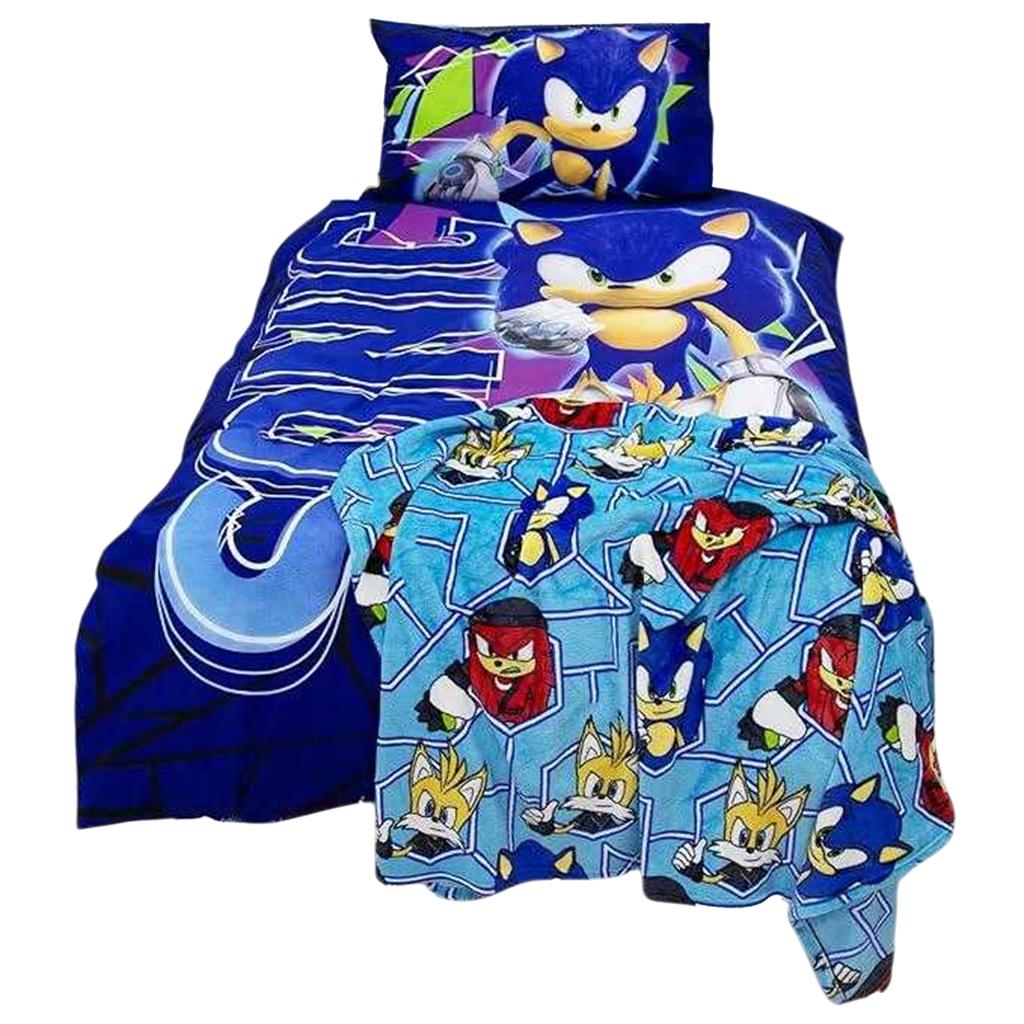 Sonic The Hedgehog Fleece Blanket