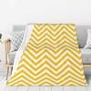 Simple Black And White Striped Blanket Corrugated Household Blanket Sofa Blanket Nap Air Conditioner Blanket Flannel Blanket