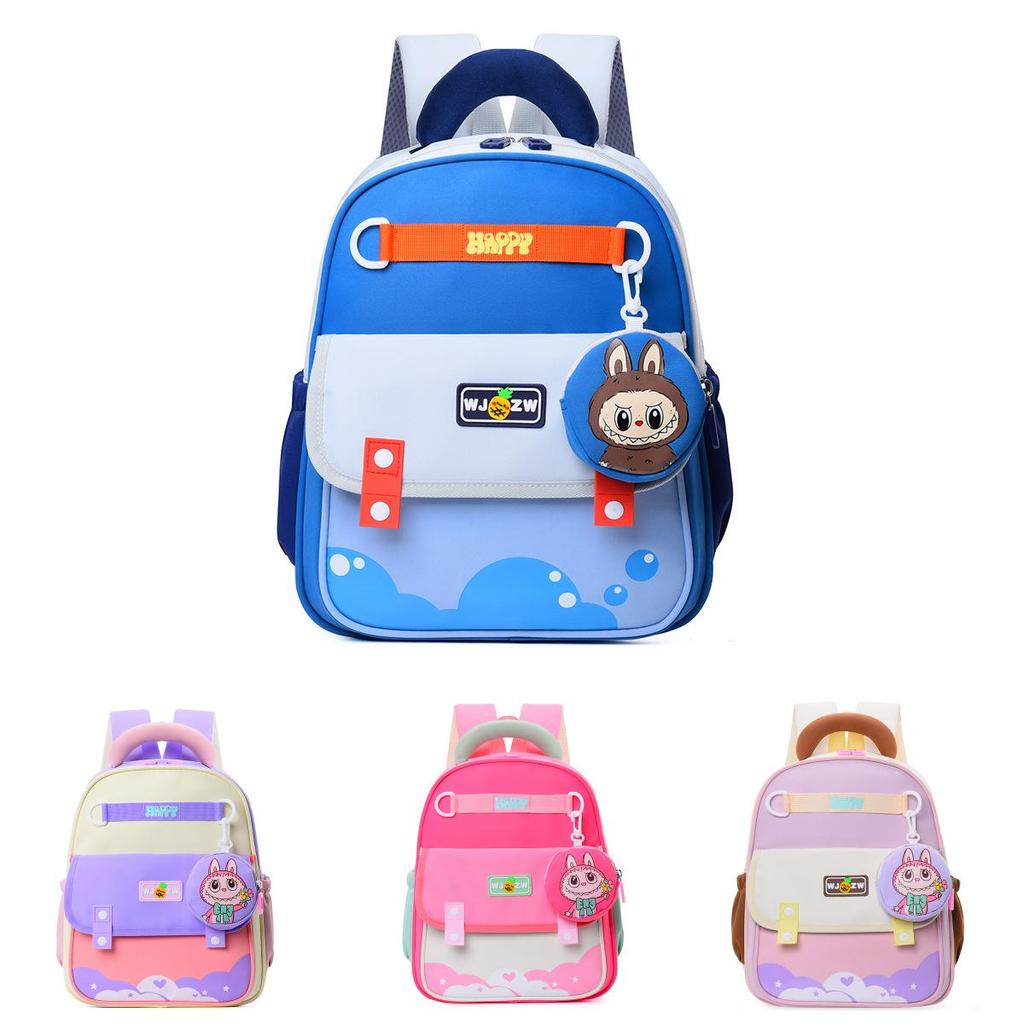 Preschool Backpack Lightweight Nylon Kids Bag With Ergonomic Shoulder Straps For Toddler Daycare Supplies