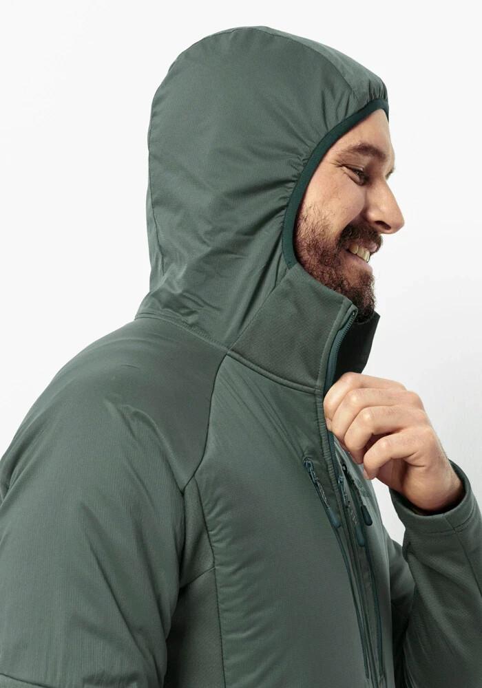 Куртка Jack Wolfskin Alpgrat Pro Ins FZ Men hedge green