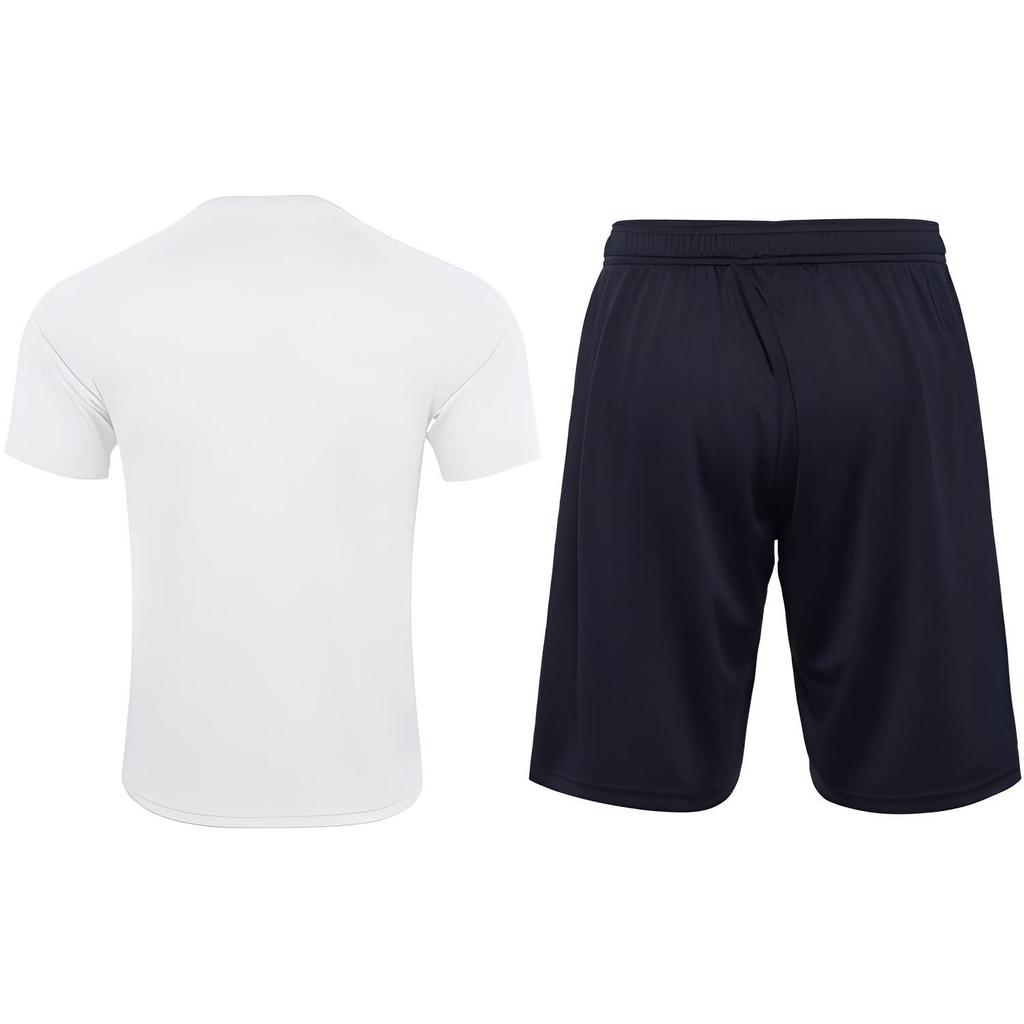 Under Armour Logo Print Breathable Knitted Short Sleeve T-Shirt Basketball Training Shorts Casual Sports Set Men Sets 21500531-100+21500201-001