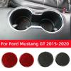 Pentru Ford Mustang GT 2015-2021 Accesorii auto din fibră de carbon Interior Auto Cupa de apă Slot Garnitură Trim Copertă Autocolant Decal Decor