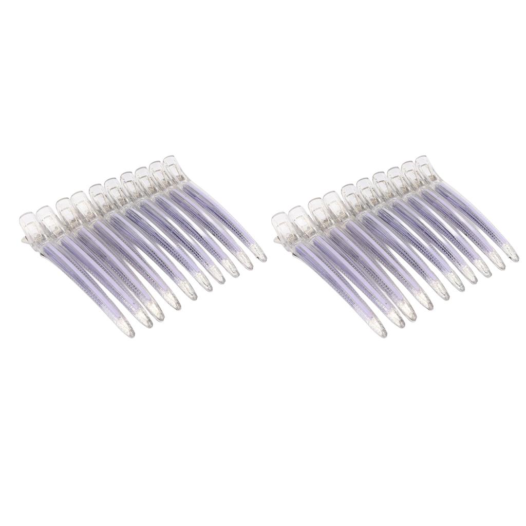 20Pcs Hair Sectioning Clip Perm Fixing Clip Haircut Hairdressing Hair Positioning Clamp for Home