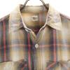 Ron Herman made in Japan Check Pattern Long sleeve Flannel shirt S beige Men's Used