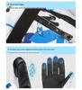 Yirenxing Winter Ski Gloves: Fleece-Lined, Waterproof, Non-slip, Windproof Motorcycle Gloves for Men and Women.
