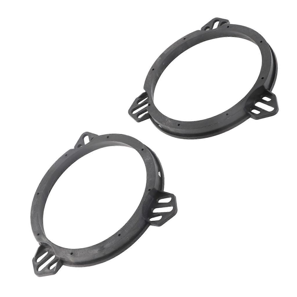 2Pcs Speaker Spacer Adapter Mount 6.5 Inch Black Door Speaker Adapter Spacer Rings Replacement for Subaru Impreza Forester