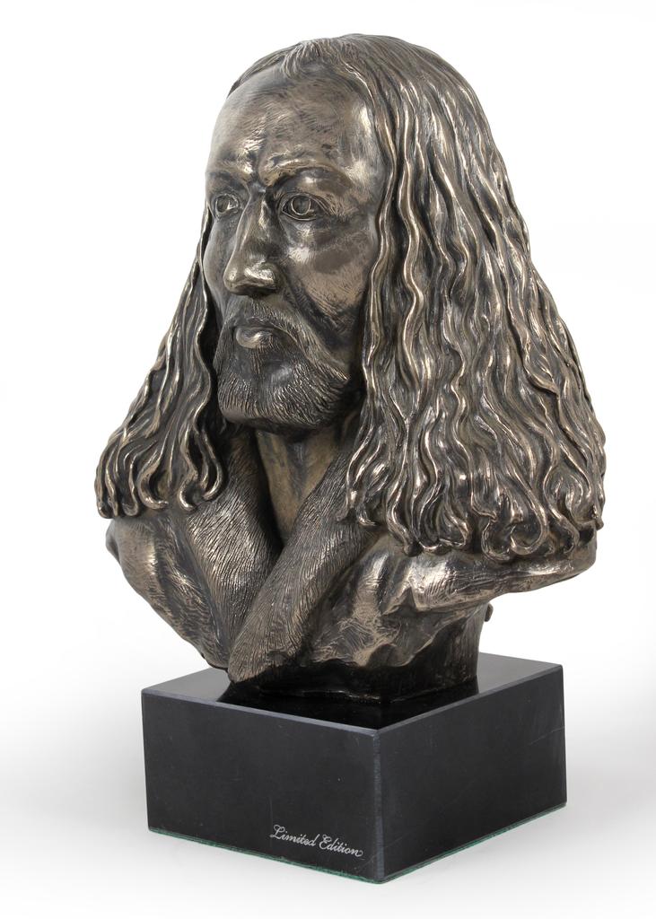 Albrecht Dürer - Marmorbüste, Statuette einer berühmten Persönlichkeit, Dekoration für Büro, Schule und Hotel von der Marke Art-Dog
