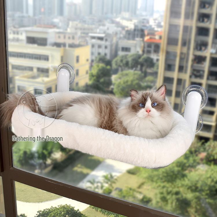 Cat Hammock: Window-Mounted Suction Cup Bed for Kittens