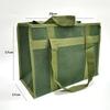 Durable High Strength Tool Bag Water Repellent Canvas Storage Organizer for Truck Trunk Garage Workshop Construction Work