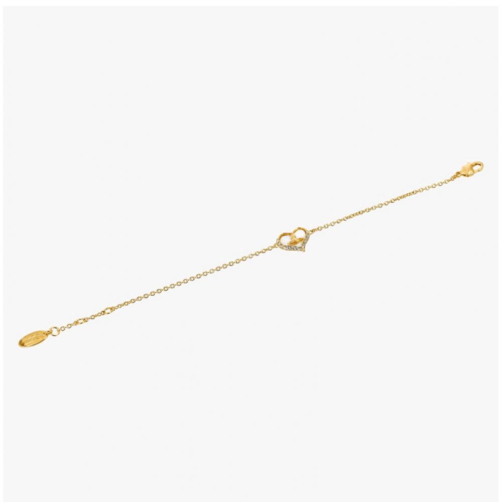 Vivienne Westwood 61020060 02r782 Petra Heart Bracelet