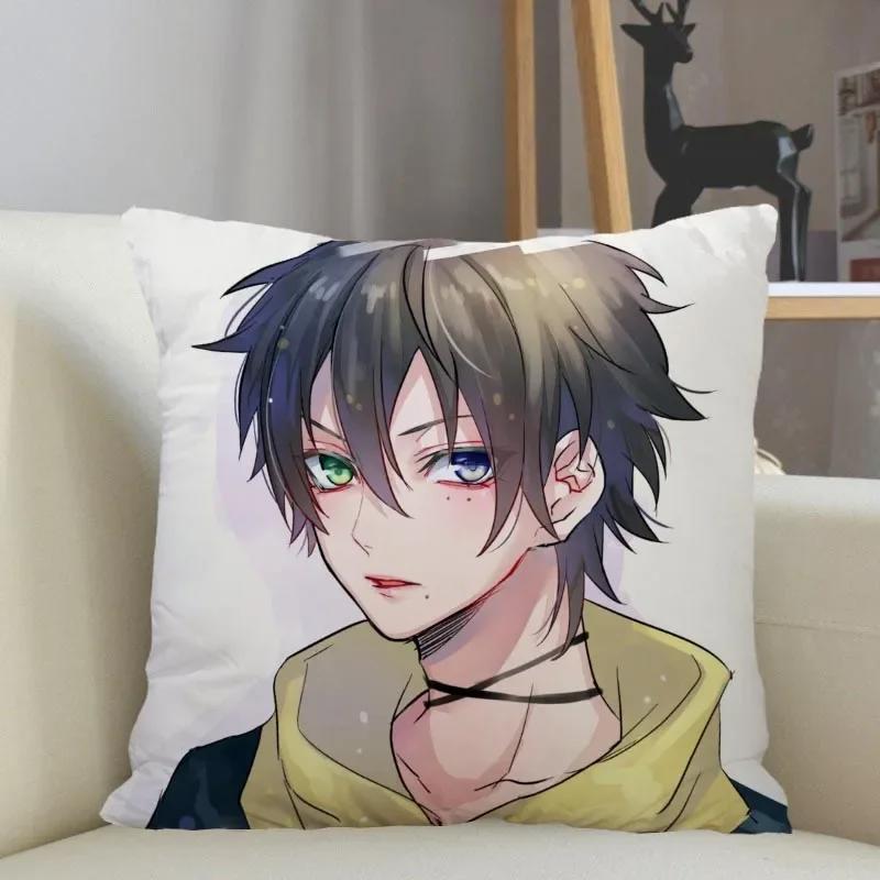 Hypnosis Mic -Division Rap Battle Pillowcase Home Decoration 45x45cm Zipper Square Pillowcase Throw Pillow Cover Drop Shipping
