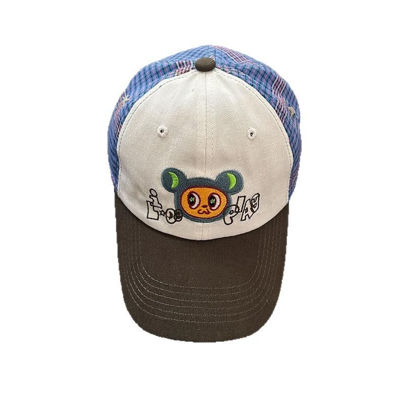 Big Eared Mouse Star Pattern Baseball Cap With Wide Brim For Summer Casual Wear